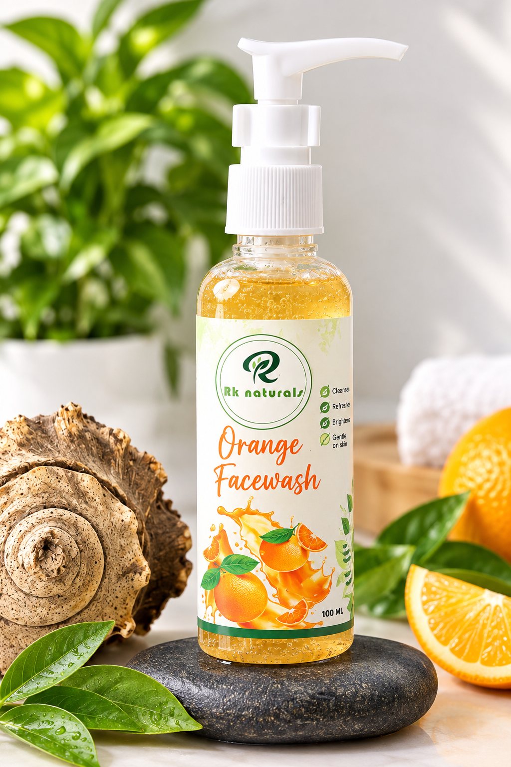 Skin Whitening - Orange Facewash(100ml)