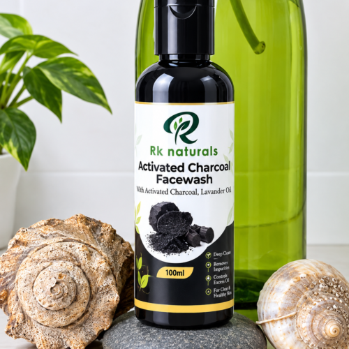 Acne clear, oily control -Activated Charcoal Facewash(100 ml)