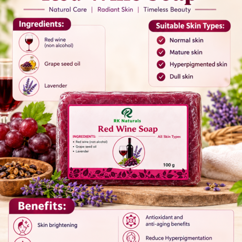 Red wine Soap(110gm)