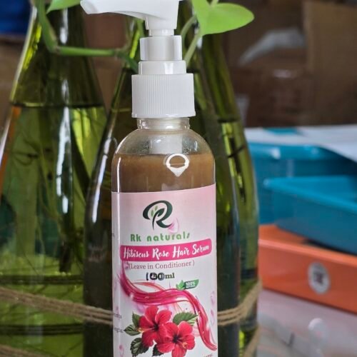 (Hibiscus Rose Hair Serum -(Leave in Conditioner ) (100 ml)