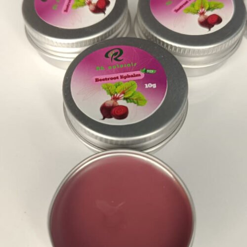 Beetroot lip balm