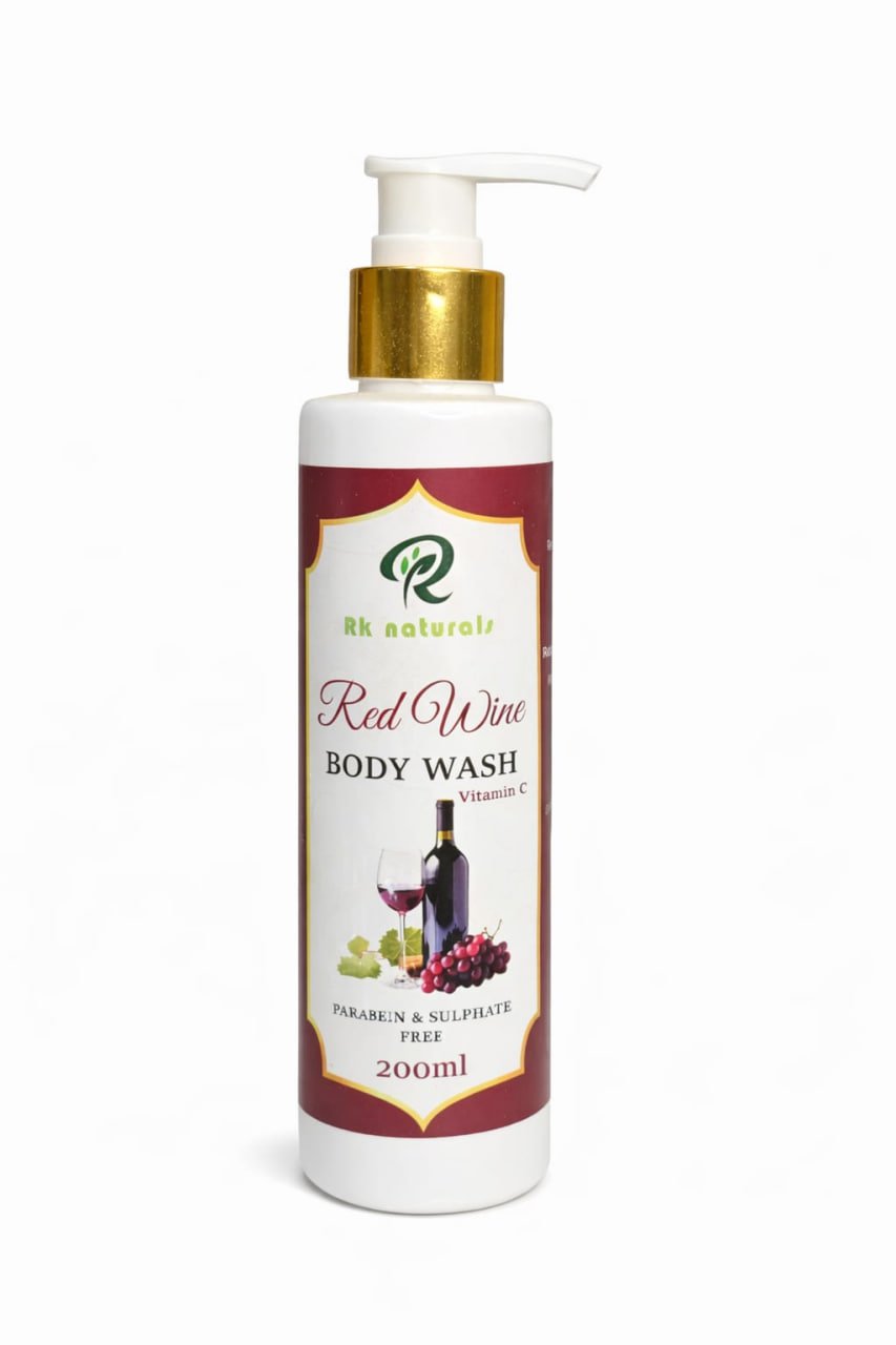 Red wine Body Wash (Skin Whitening )